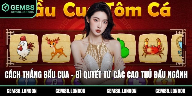 Cách thắng bầu cua