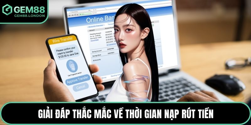 Giải đáp thắc mắc về thời gian nạp rút tiền